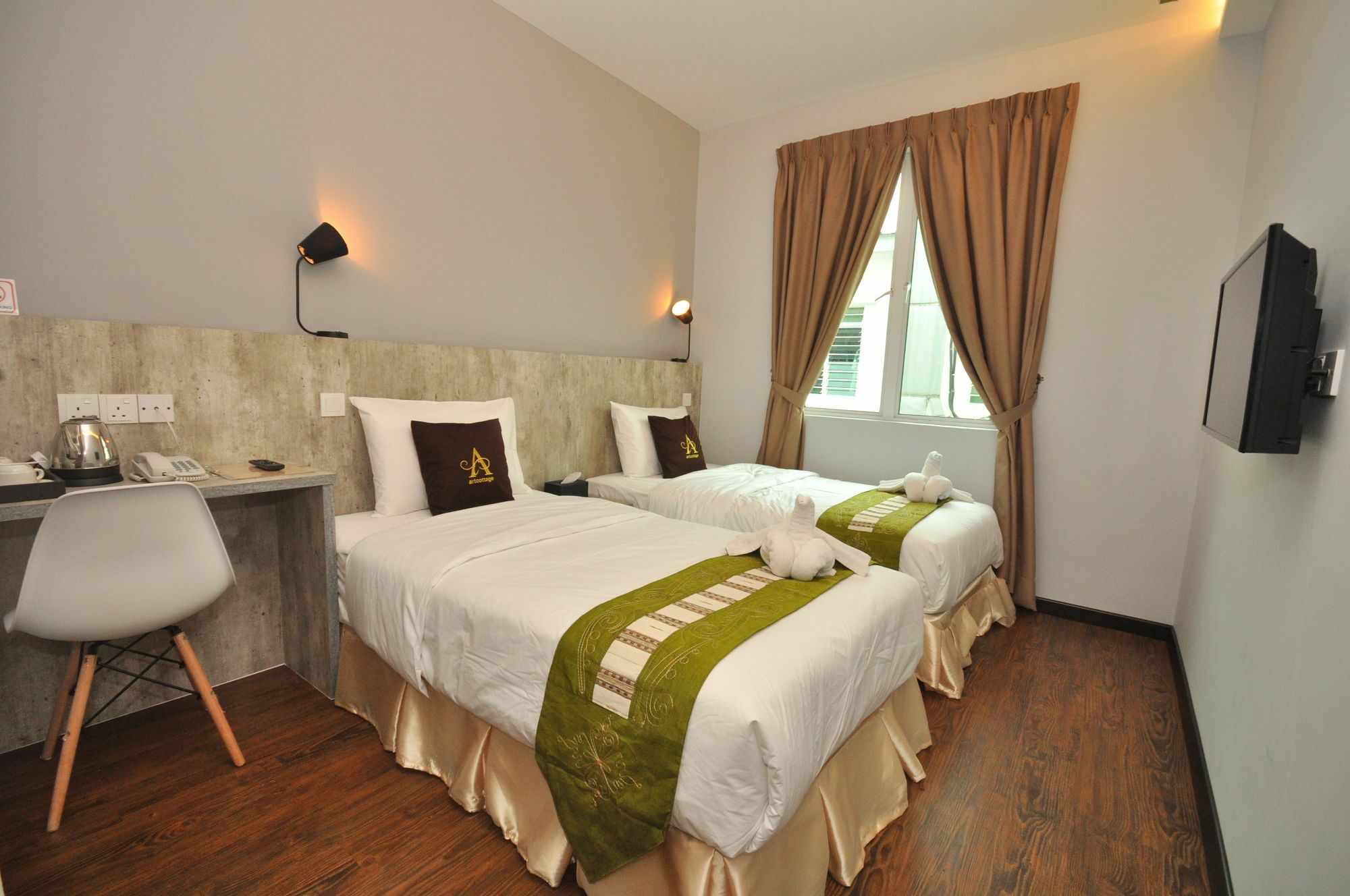 Art Cottage Hotel Ipoh Bagian luar foto